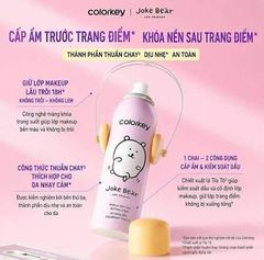 Xịt khóa nền Colorkey x Joke Bear (Perilla Makeup Setting Fixer) 100ml