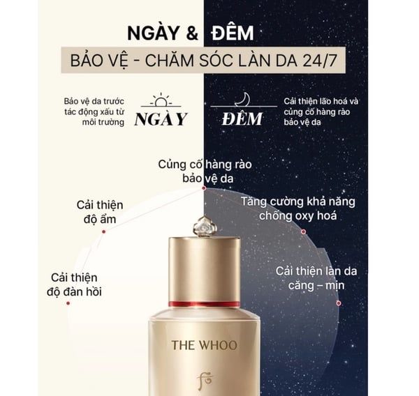 [unbox] Tinh Chất Dưỡng ẩm, Ngừa Lão Hóa The Whoo Bichup Ultimate Recovery Youth Serum 20ml