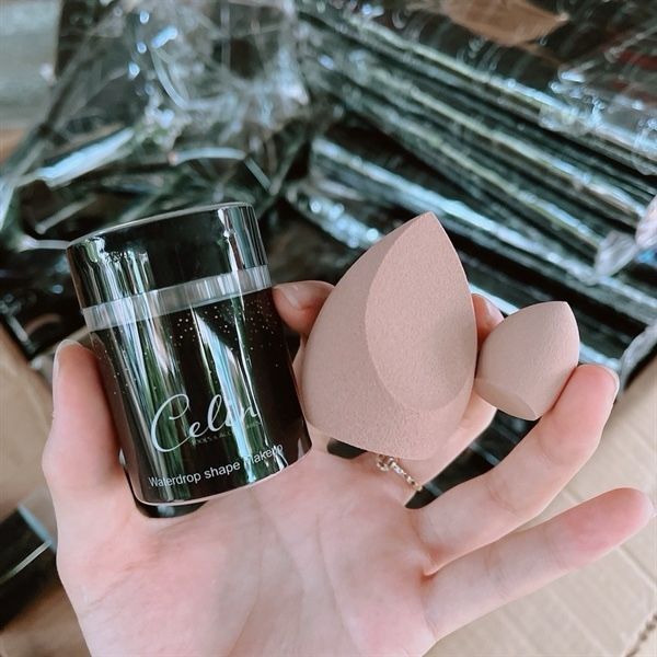 Bông mút tán nền celin waterdrop shape makeup