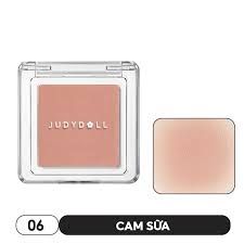 Má hồng Judydoll Pretty blush Powder #06-apricot