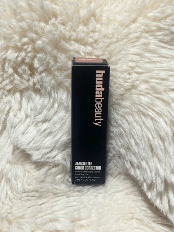 Huda beauty #fauxfilter under EYE color corrector