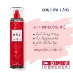 Xịt bath & body works 236ml you're the one
