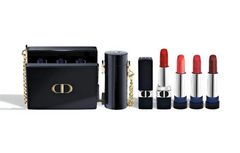 SET DIOR ROUGE minaudiere case & lipstick holder