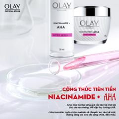 Kem Dưỡng Olay Luminous Niacinamide+AHA Sáng Da, Mờ Thâm Mụn 50g