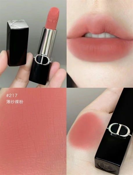 [full size] Son Thỏi Dior Rouge Couture Colour Lipstick #217 fullbox