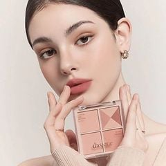 Má hồng Dasique blending mood cheek # 04 Beige knit