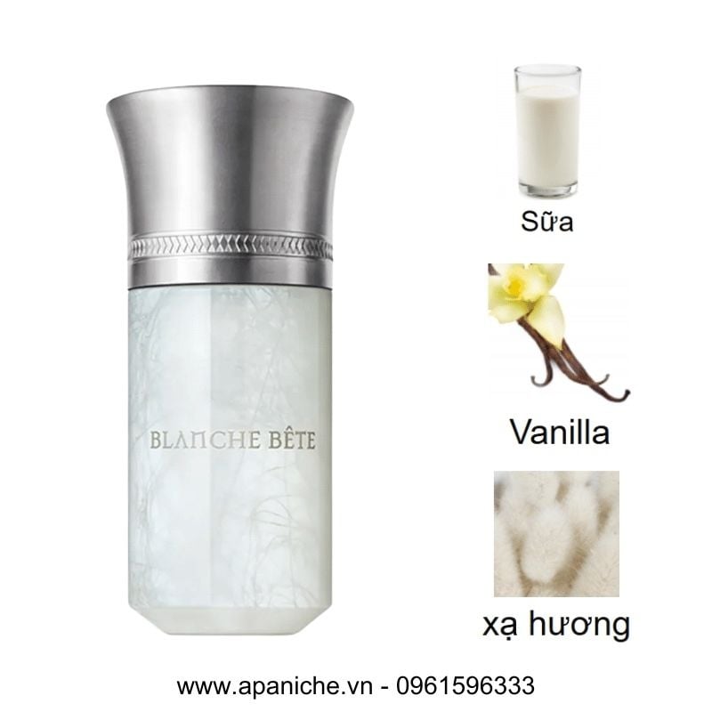 Chiết 10ml Nước Hoa Unisex Les Liquides Imaginaires Blanche Bete EDP