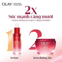 Serum Olay Ultra Firming Collagen Peptides Giúp Da Săn Chắc Và Mịn Màng 30ml