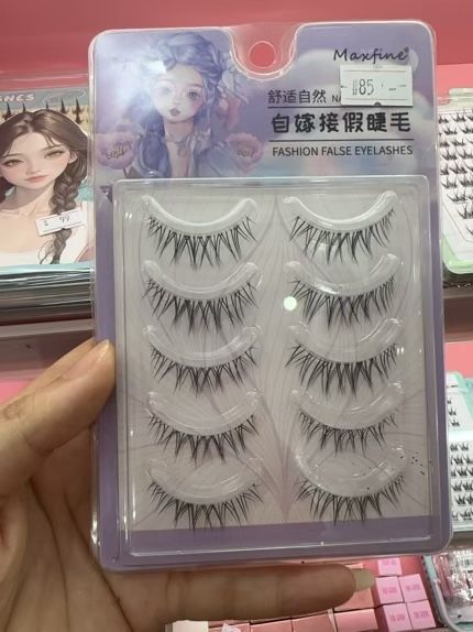 Mi giả gân trong maxfine A101 +nhíp