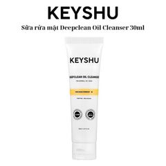 ￼Sữa Rửa Mặt KEYSHU Deepclean Oil Cleanser Làm Sạch Sâu Loại Bỏ Bã Nhờn Cho Da Dầu Và Da Thường 30ml