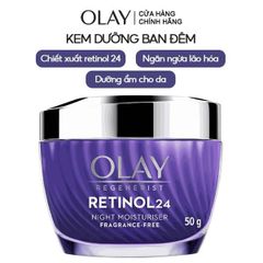 Kem Dưỡng OLay Regenerist Retinol24 Ngừa Lão Hóa Ban Đêm 50g