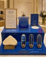 Vỏ Son Phi Thuyền Guerlain Rouge G L’Heure Bleue Double Mirror Case Limited Edition