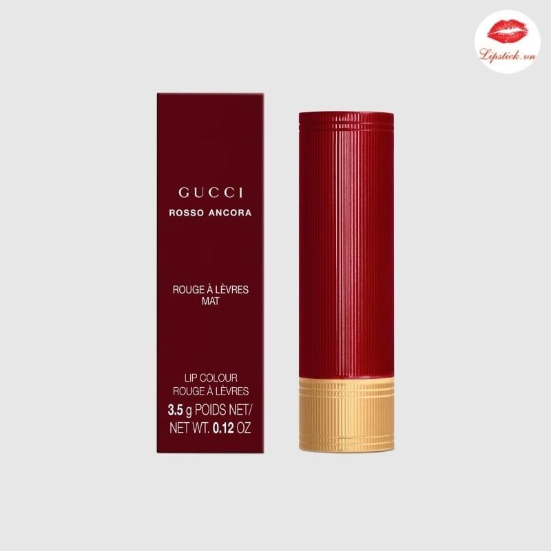 Son Gucci Matte 509 Rosso Ancora - Limited Vỏ Đỏ