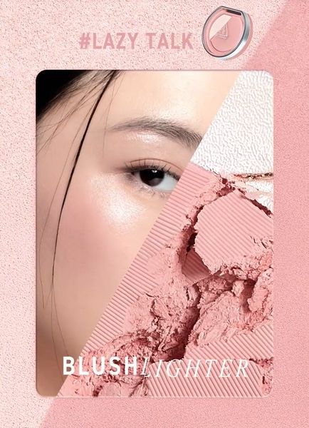 Phấn Má Hồng tích hợp bắt sáng 3CE Blushlighter #Lazy Talk