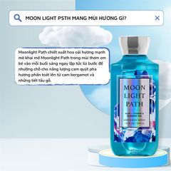 Sữa tắm bath & body works moonlight path body wash 295ml