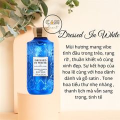 Sữa tắm bath & body works apple body wash dressed in white 295ml