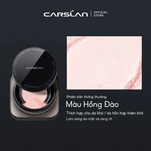 Phấn phủ Carslan soft focus make-up Powder 8g hồng