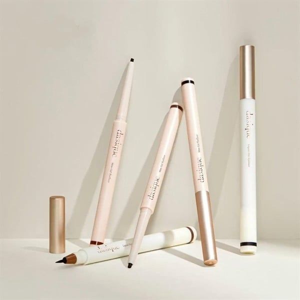 Chì Kẻ Mắt Dasique Mood Slim Eyeliner #04-ash brown