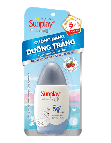Kem Chống Nắng Sunplay Dạng Sữa Dưỡng Trắng Da UV SPF50+/PA++++ 30g
