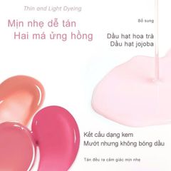 Má Hồng Dạng Kem Mooekiss Air Cushion Blush Matte #M05