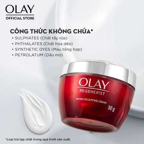 Kem Dưỡng Olay Ngừa Lão Hóa Ban Đêm Regenerist Micro-Sculpting Night Cream 50g