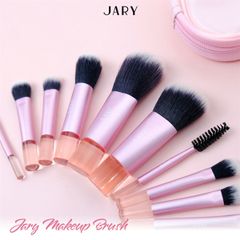 BỘ CỌ TRANG ĐIỂM JARY MAKEUP BRUSH 10pc #hồng