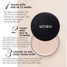 Phấn phủ bột Kiềm Dầu Artmiss Perfecting Soft Loose Powder #01-siêu ngọc trai