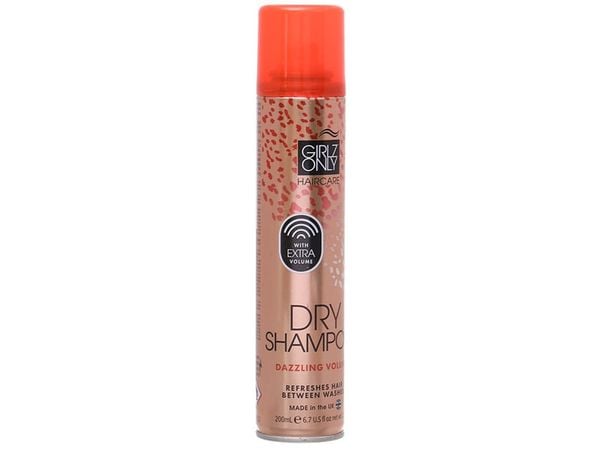 F. dầu gội khô Girlz Only dry shampoo 200ml # Dazzling Volume