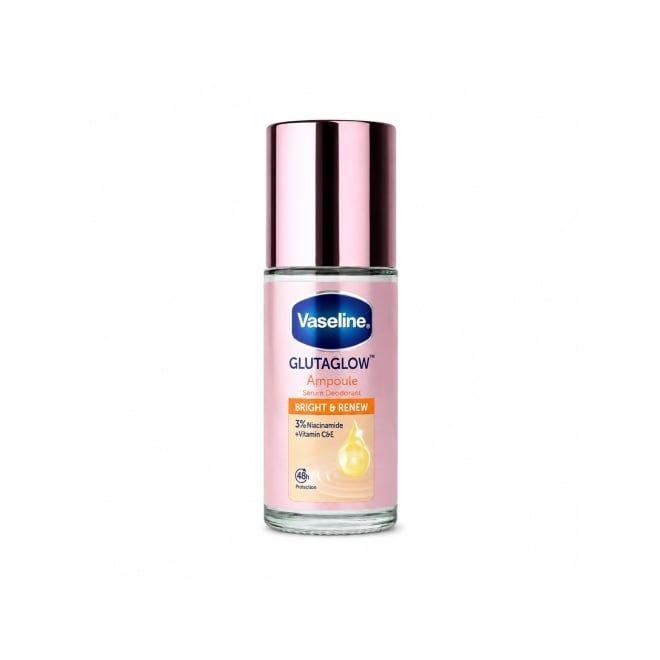 Lăn Vaseline bright & renew cam 45ml Thái