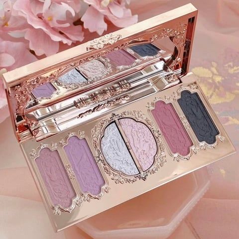 Bảng phấn mắt Flower Knows Butterfly Cloud Collar #03-incense purple haze