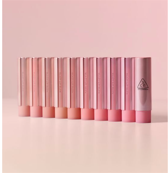 Son Dưỡng thỏi 3CE Glazy Lip Glow #35-pink tube