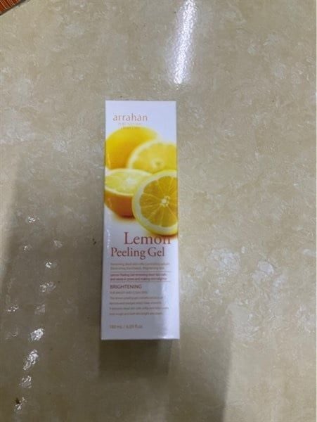 Tẩy da chết Arrahan vị chanh 180ml