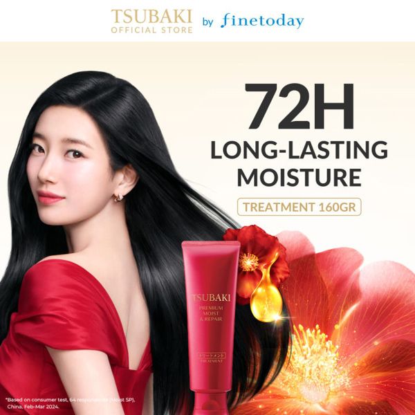 Dầu Xả Phục Hồi & Bóng Mượt Tsubaki Premium Moist & Repair Shampoo 180g