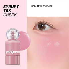 Má hồng kem Peripera Syrupy Tok Cheek 9g #04