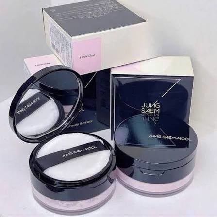 Phấn Phủ Jung Saem Mool Essential Powder llluminater Pink Glow #pink glow