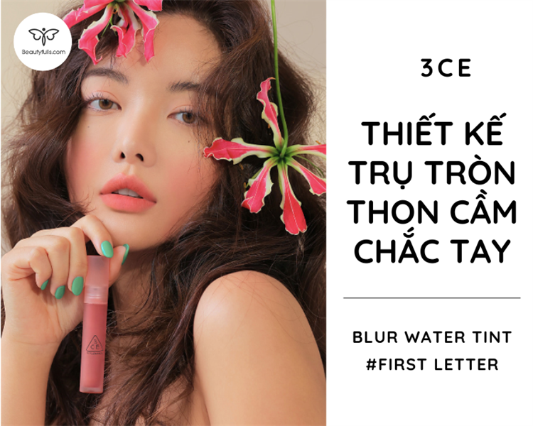 son tint lì 3CE blur water tint #frist letter