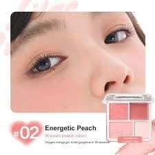 Phấn Má Hồng Judydoll 4 Ô blush & hight #02