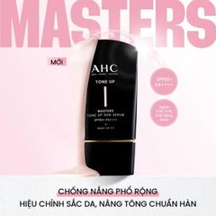 Serum chống nắng nâng tông AHC Masters Tone Up spf50+, PA+++