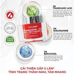 Kem dưỡng giảm thâm nám Angel's Liquid tranexamic mela zero cream 50ml
