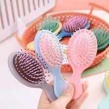 Lược Mini Tiện Dụng Kèm Charm Gấu Bông Loopy #Hồng