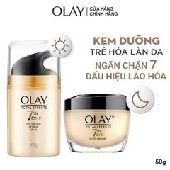 Kem Dưỡng Olay Ngừa Lão Hóa Ban Ngày Total Effects 7in1 Cream Normal SPF 15 50g