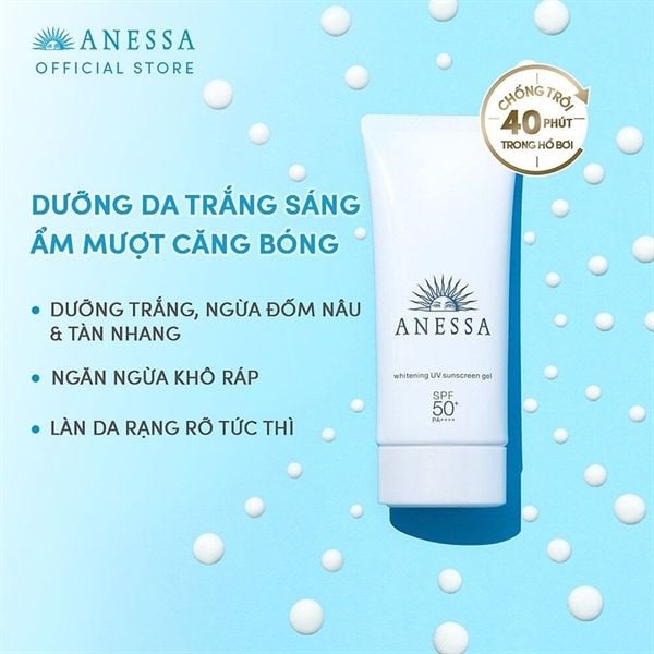 Gel Chống Nắng Anessa Tone Up Brightening UV Sunscreen SPF50+ 90g