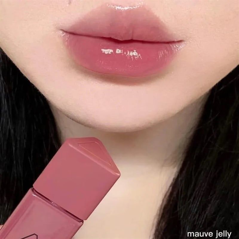 Son Kem 3CE Gummy Oil Tint #06 Mauve Jelly Màu Hồng Tím