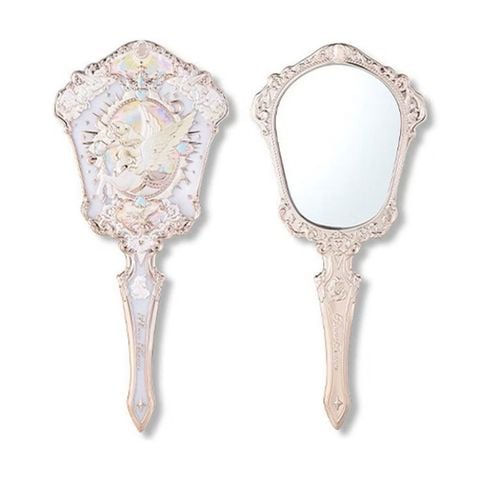 Gương Cầm Tay Knight Unicorn Flower Knows Hoa Biếc kỳ lân #trắng