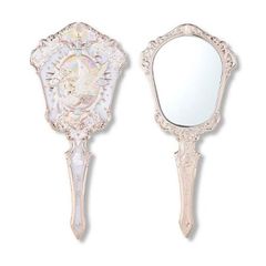 Gương Cầm Tay Knight Unicorn Flower Knows Hoa Biếc kỳ lân #trắng