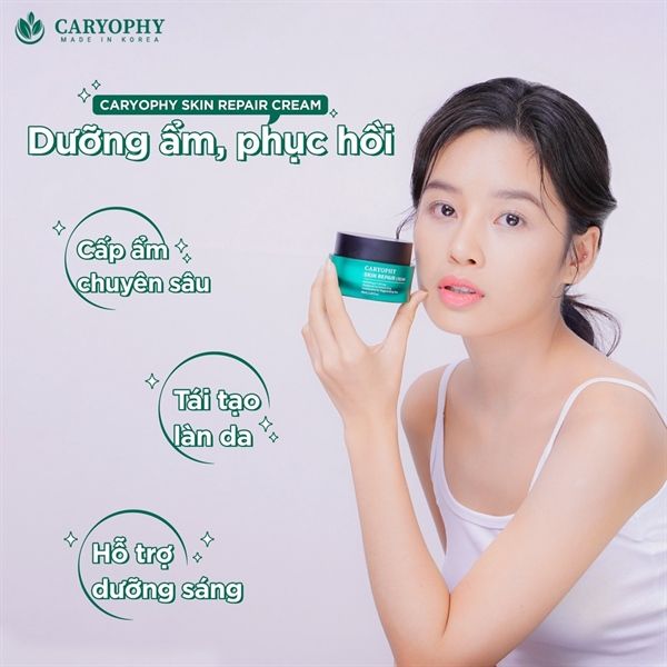 Kem dưỡng phục hồi cấp ẩm Caryophy skin repair 50ml