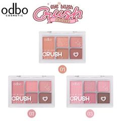 Bảng phấn mắt và má hồng ODBO Eye Blush crush #04