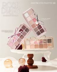 (limited edition)Bảng mắt Clio Pro Eye Palette 12ô #101-Rose Diary