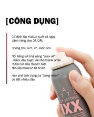 Xịt Khoá Makeup Fixx Real Matte Makeup Up Setting - 75ml #xám