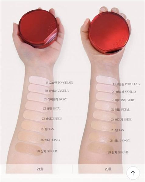 Set phấn nước Espoir be velvet cover cushion spf42+ #21 ivory (Tặng Lõi Refill + Phấn phủ mini 3g)